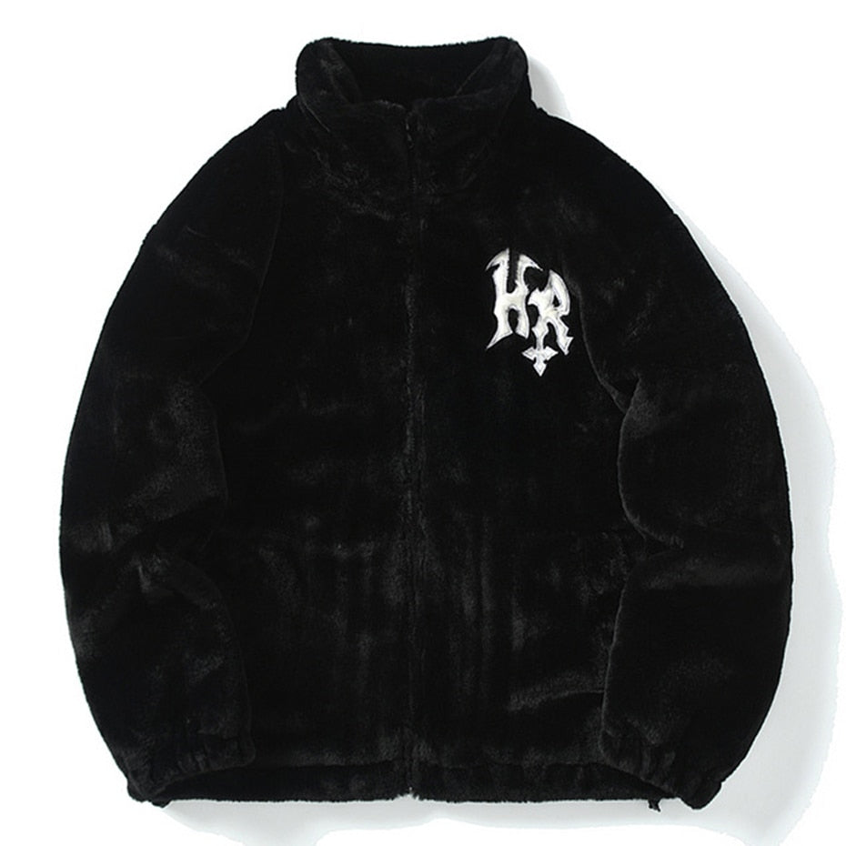 Winter Jackets - Harajaku Fur Jacket